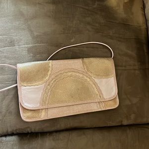 Carlos Falchi Vintage Snakeskin Reptile Leather Purse Some wear and tear